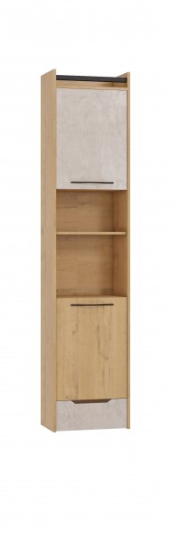 Шкаф-пенал 2 двери и 1 ящик Шк135.0 ДС Стэнфорд в Екатеринбурге - ok-mebel.com | фото